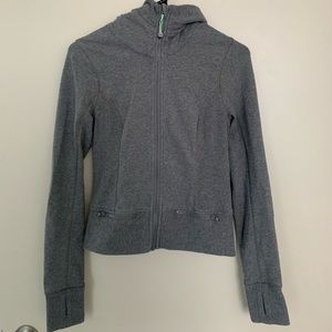 Women’s Lululemon Light Grey Full Zip Jacket